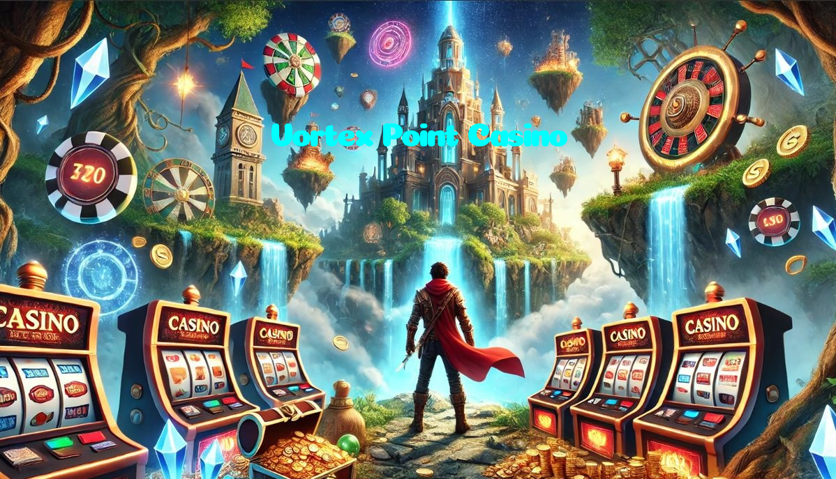 Vortex Point Casino casino presented on mobile device in Pakistan with slots and live games